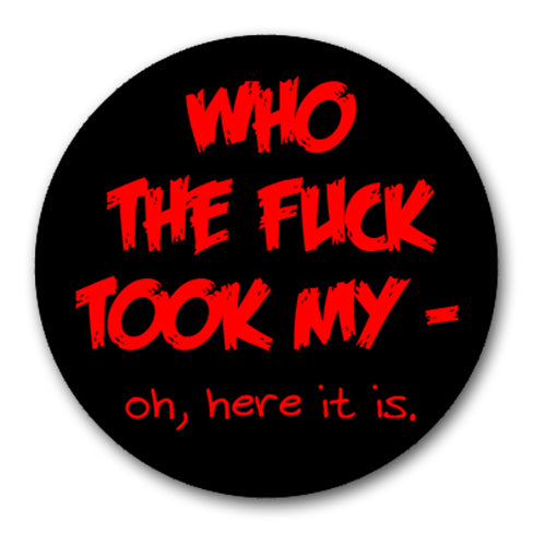 MR108 - Round Fridge Magnet