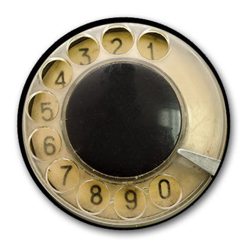 MR116 - Round Fridge Magnet