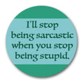 MR126 - Round Fridge Magnet