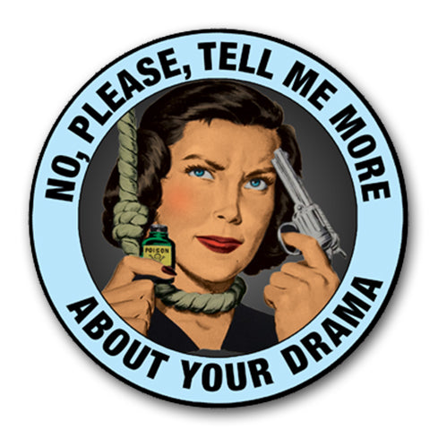 MR129 - Round Fridge Magnet