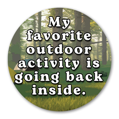 MR132 - Round Fridge Magnet
