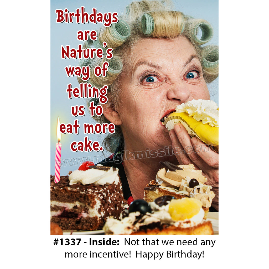 1337 - Funny Birthday Card