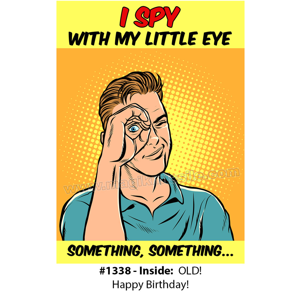 1338 - Funny Birthday Card