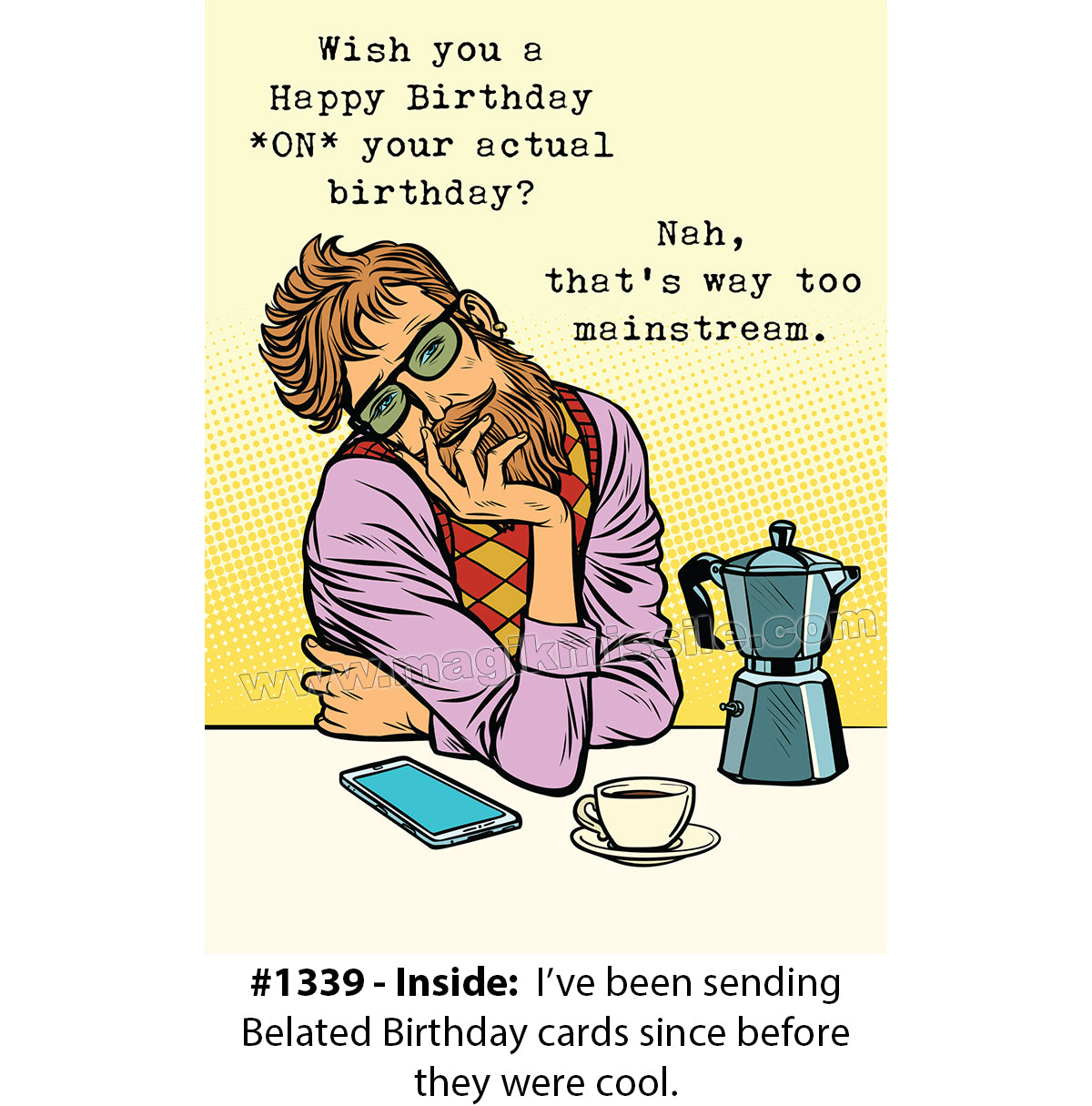 1339 - Funny Birthday Card