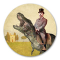 MR133 - Round Fridge Magnet