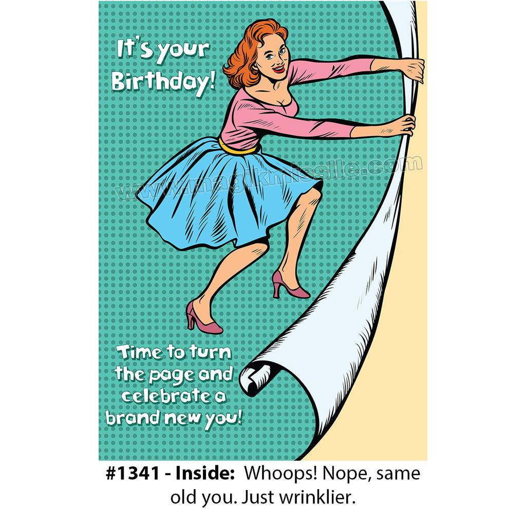 1341 - Funny Birthday Card