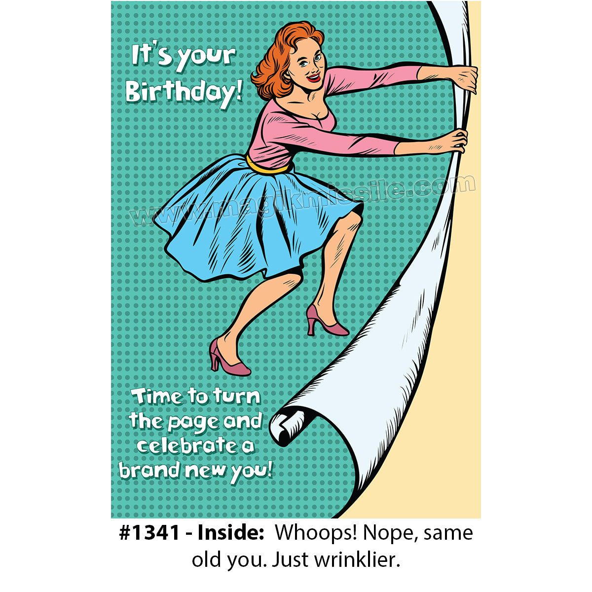 1341 - Funny Birthday Card