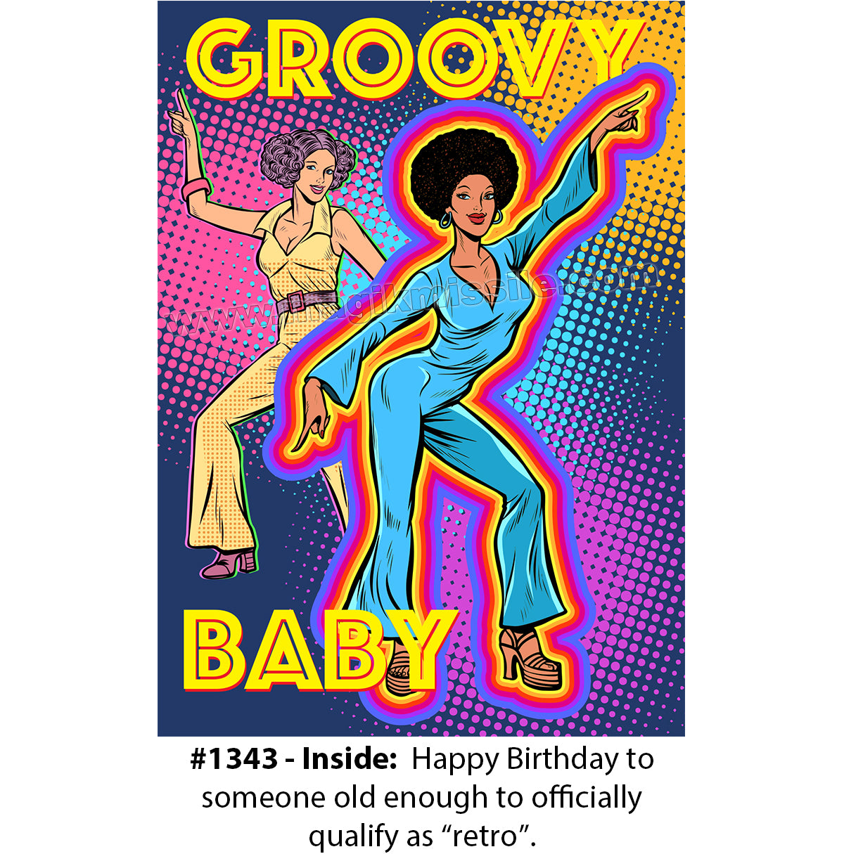 1343 - Funny Birthday Card
