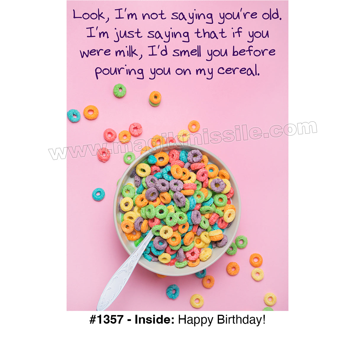 1357 - Funny Birthday Card