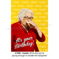 1358 - Funny Birthday Card