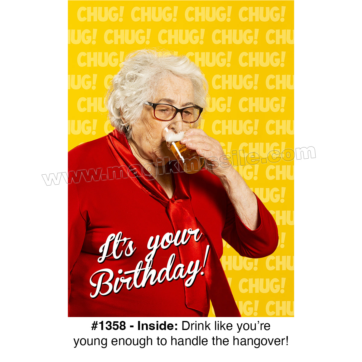 1358 - Funny Birthday Card