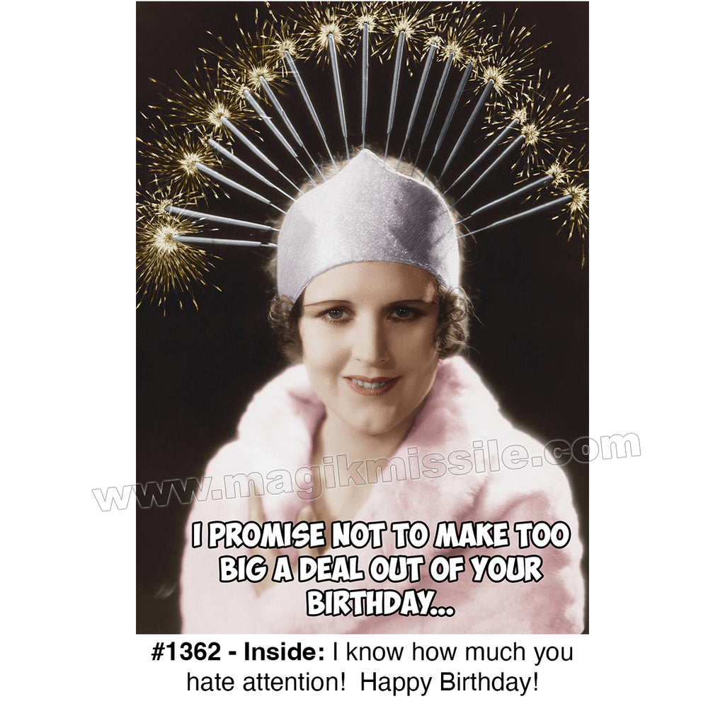 1362 - Funny Birthday Card