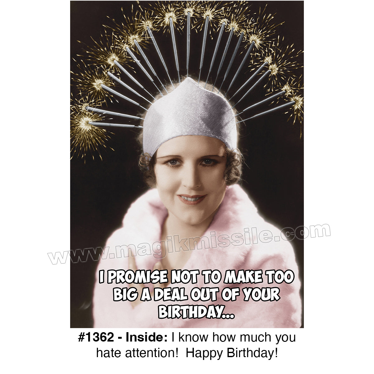 1362 - Funny Birthday Card