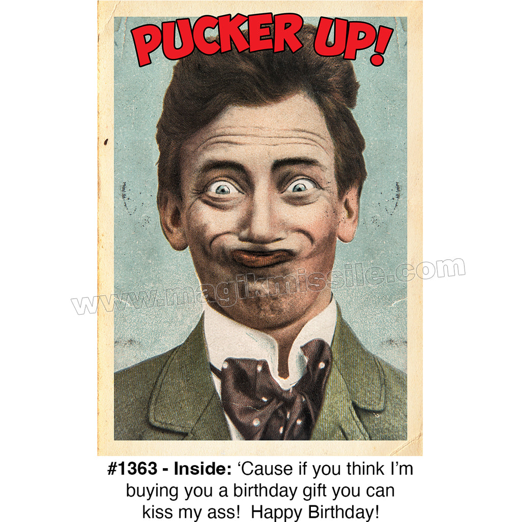 1363 - Funny Birthday Card