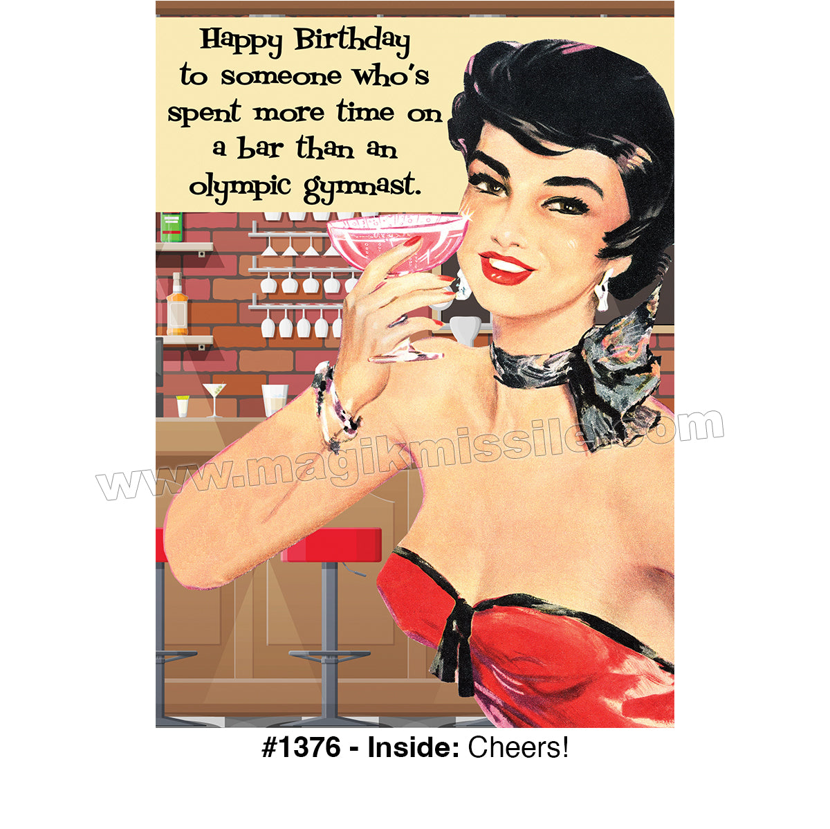 1376 - Funny Birthday Card