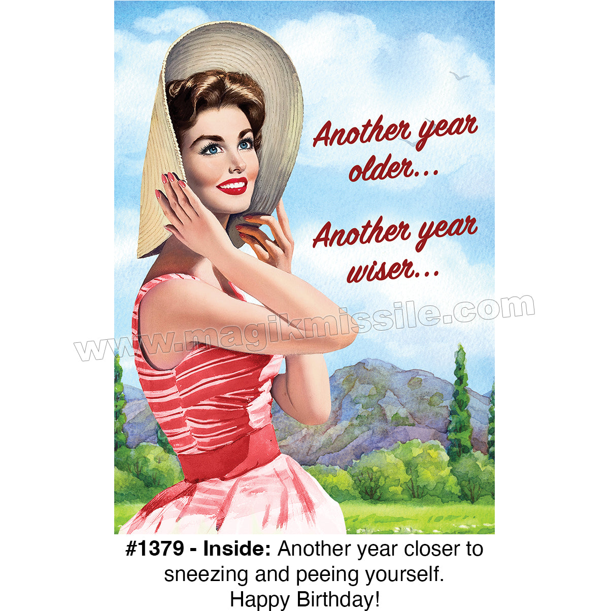 1379 - Funny Birthday Card