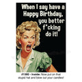 1380 - Funny Birthday Card