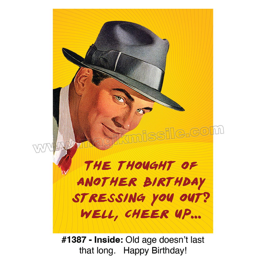 1387 - Funny Birthday Card