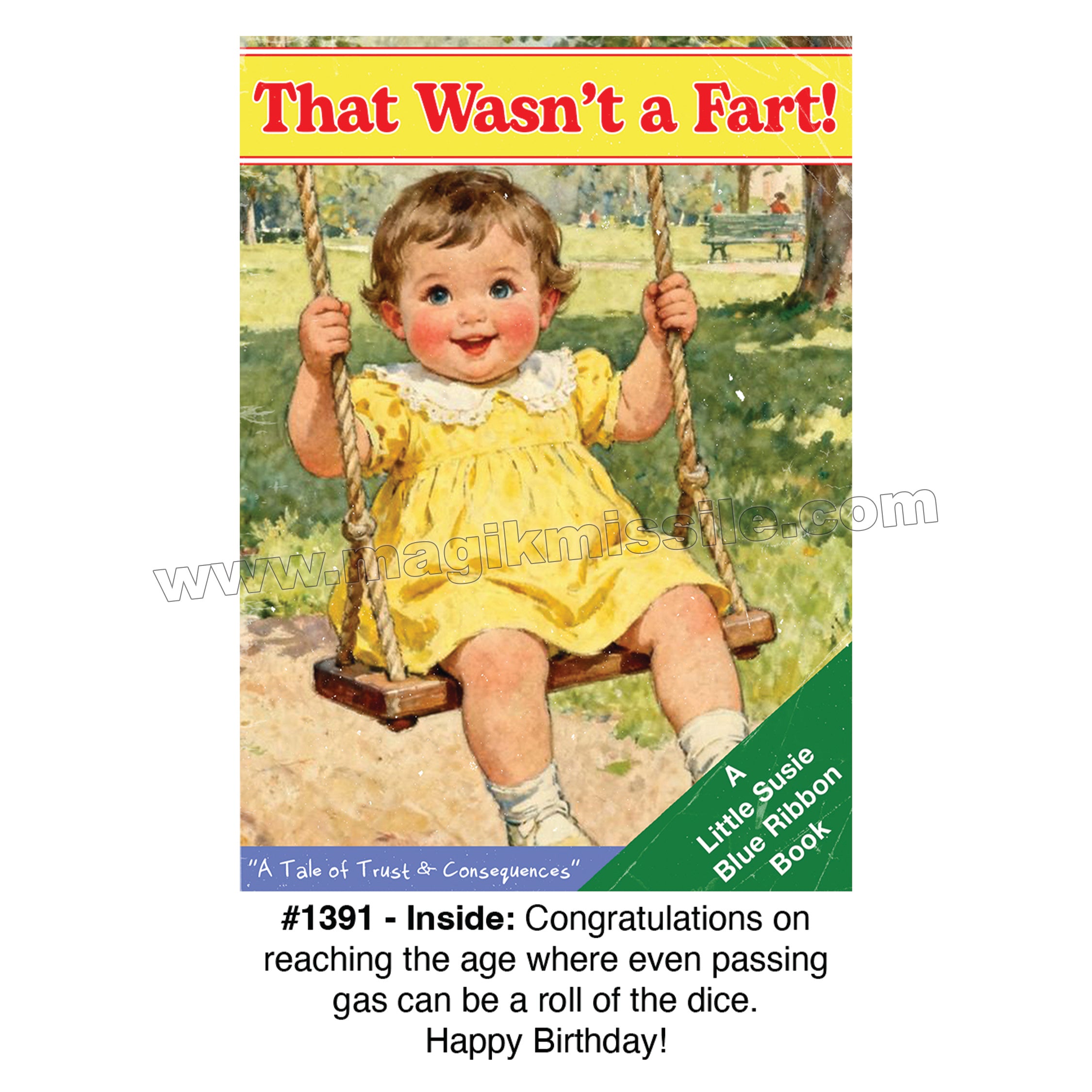 1391 - Funny Birthday Card