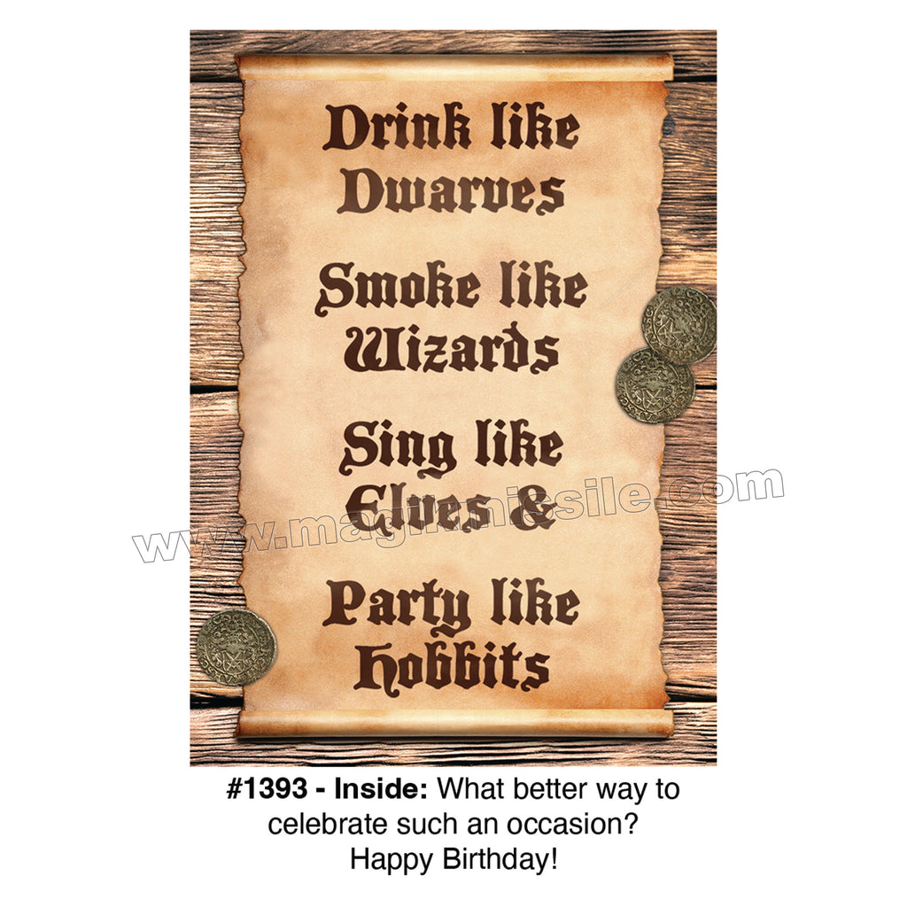 1393 - Funny Birthday Card