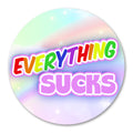 MR140 - Round Fridge Magnet