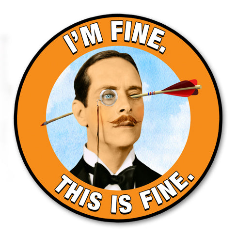 MR148 - Round Fridge Magnet