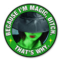 MR149 - Round Fridge Magnet