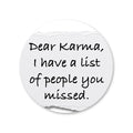 MR151 - Round Fridge Magnet