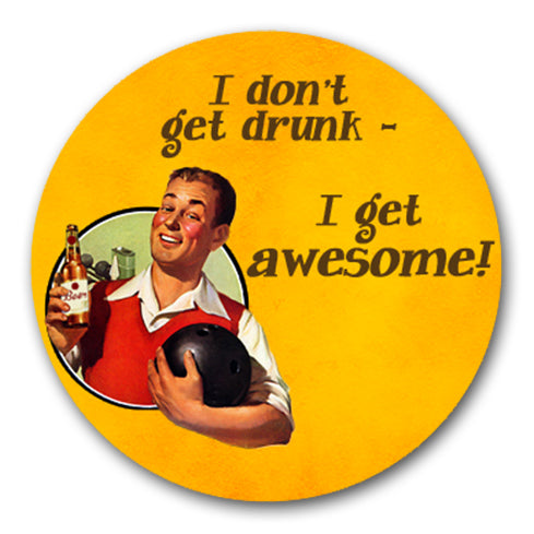 MR20 - Round Fridge Magnet