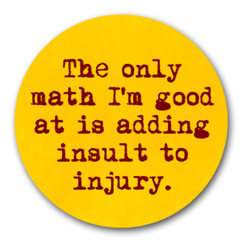 MR25 - Round Fridge Magnet