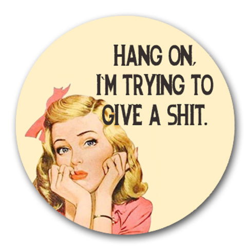 MR93 - Round Fridge Magnet