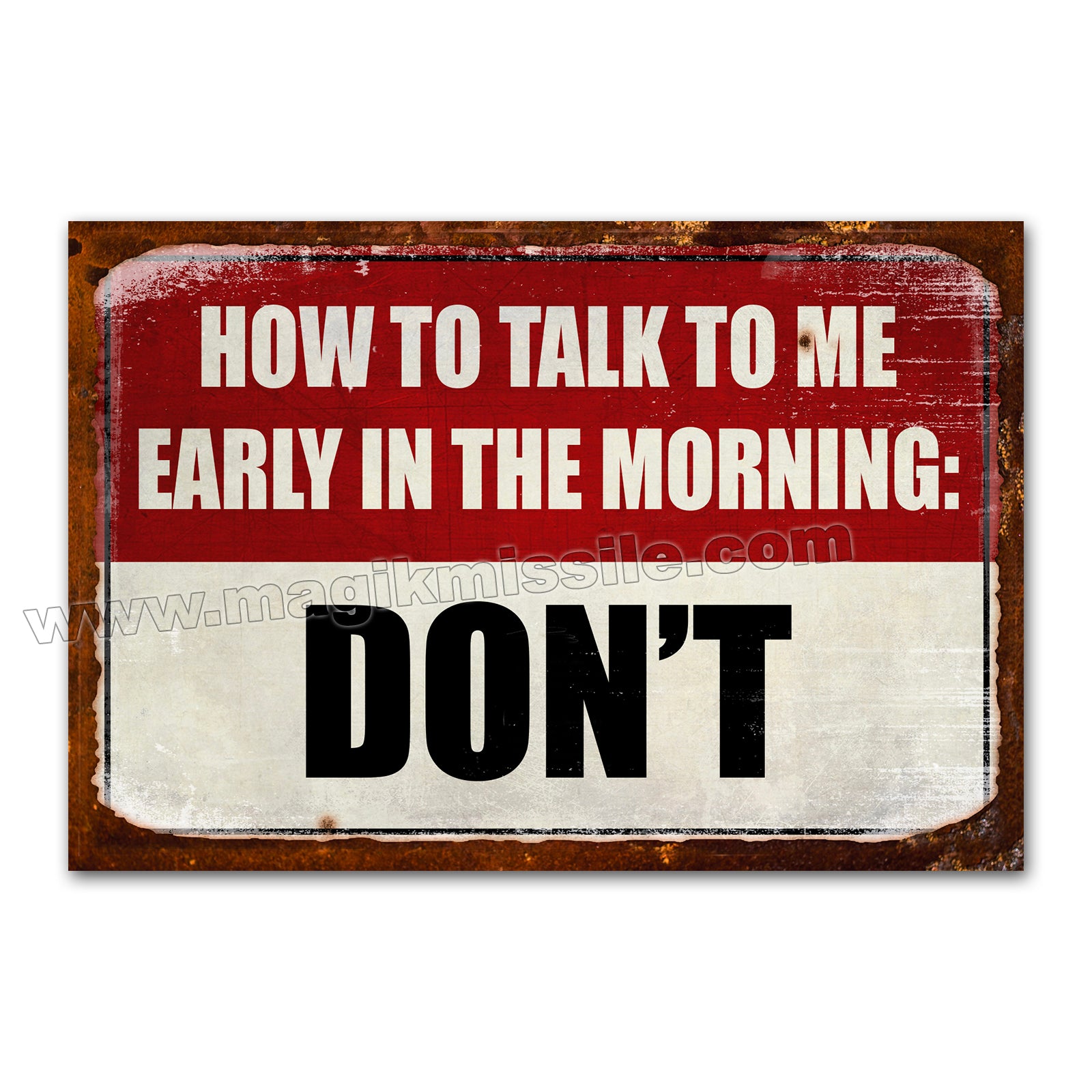 M283 - Funny Fridge Magnet