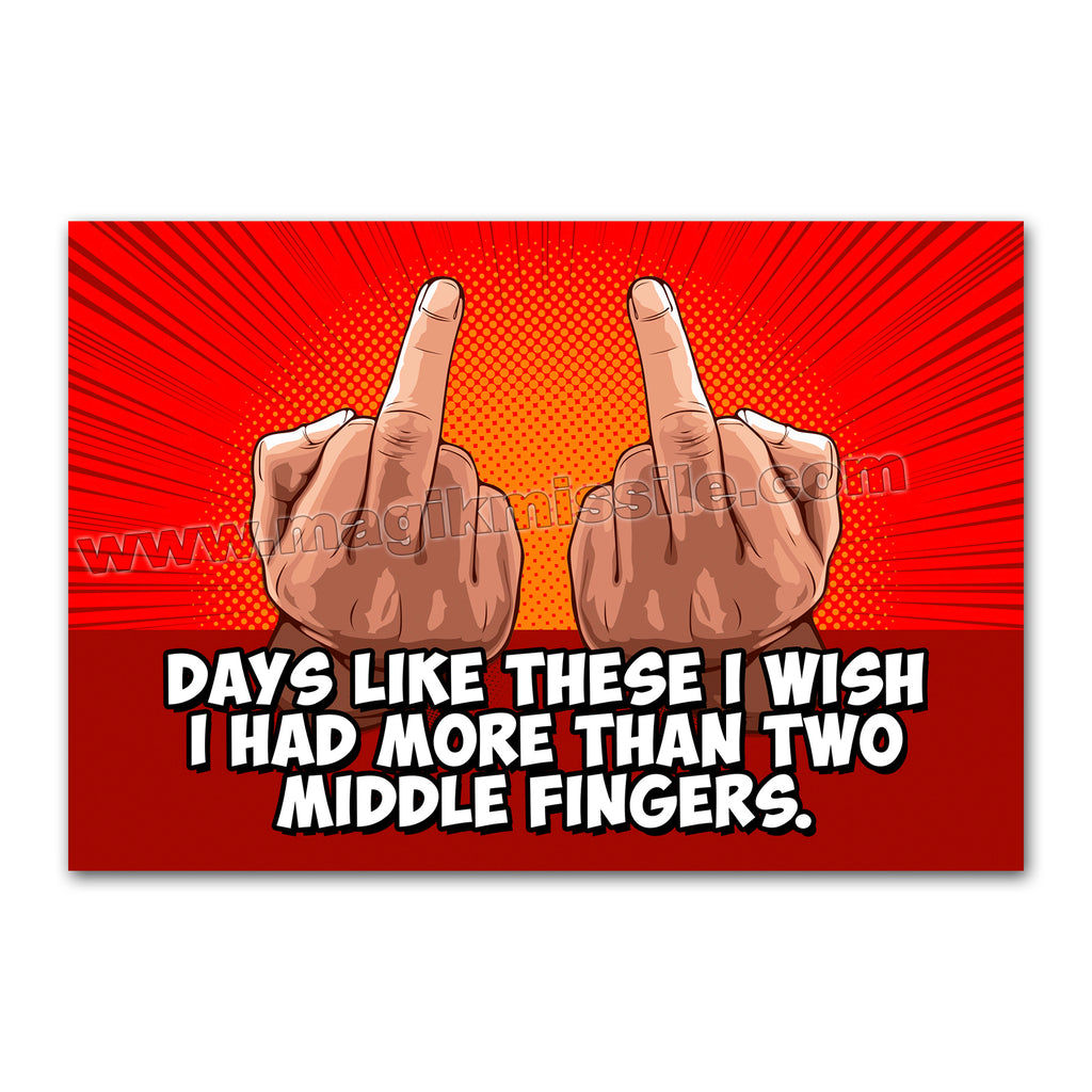 M291 - Funny Fridge Magnet