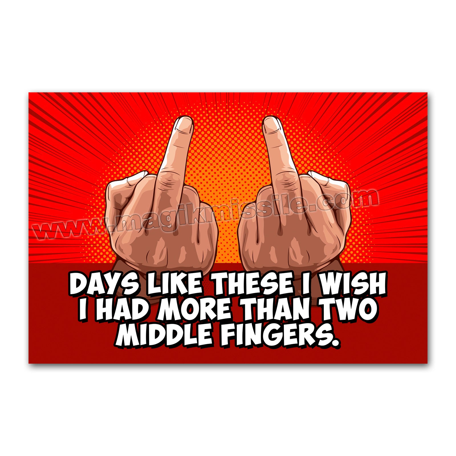 M291 - Funny Fridge Magnet