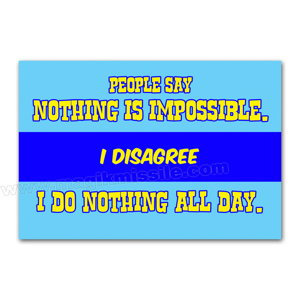 M302 - Funny Fridge Magnet