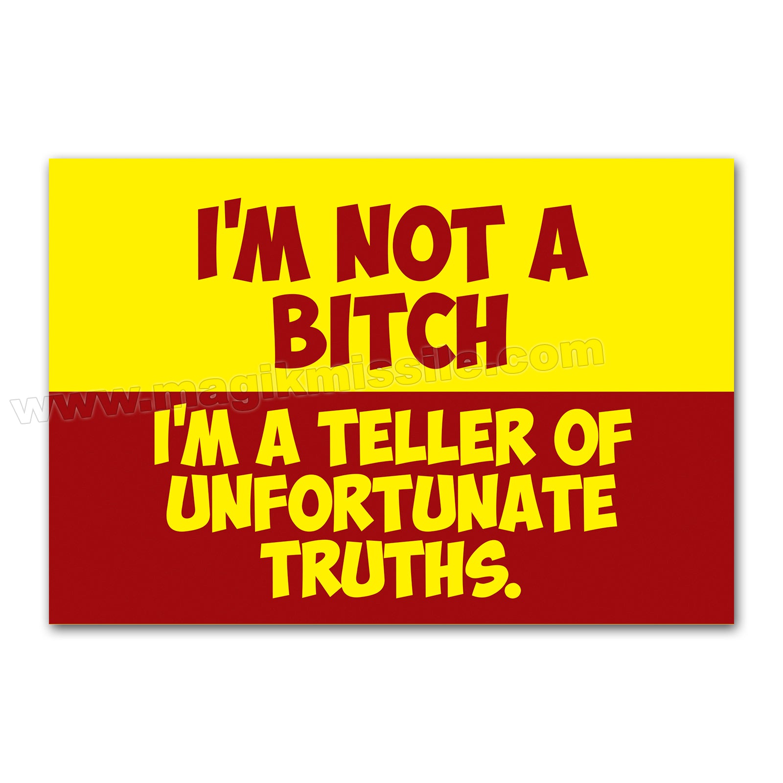 M303 - Funny Fridge Magnet