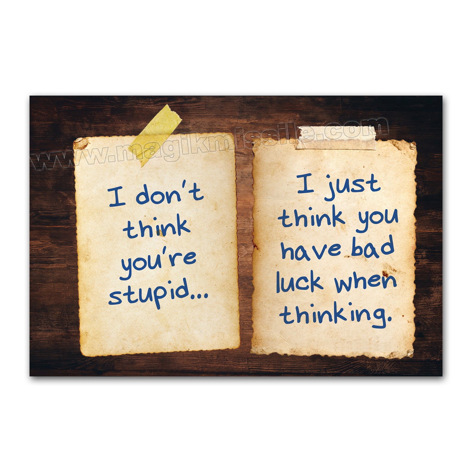M309 - Funny Fridge Magnet
