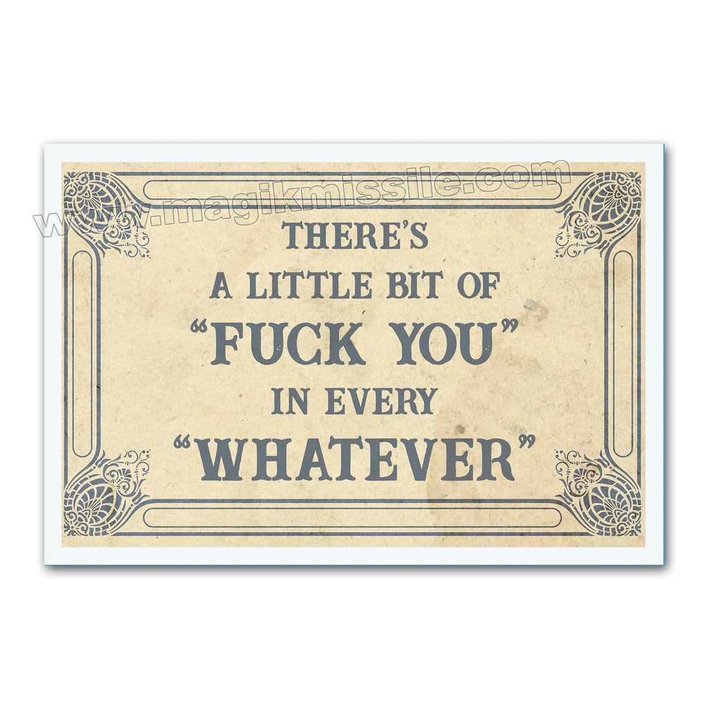 M315 - Funny Fridge Magnet