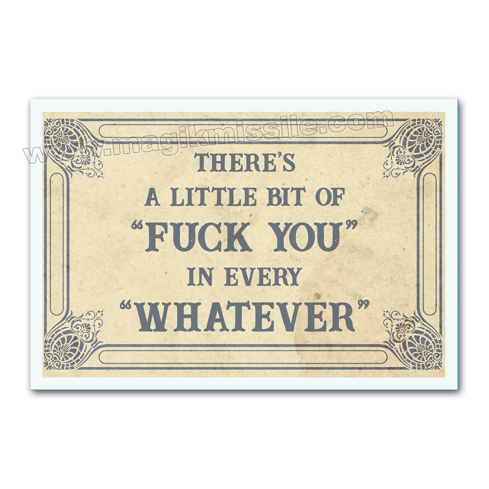 M315 - Funny Fridge Magnet