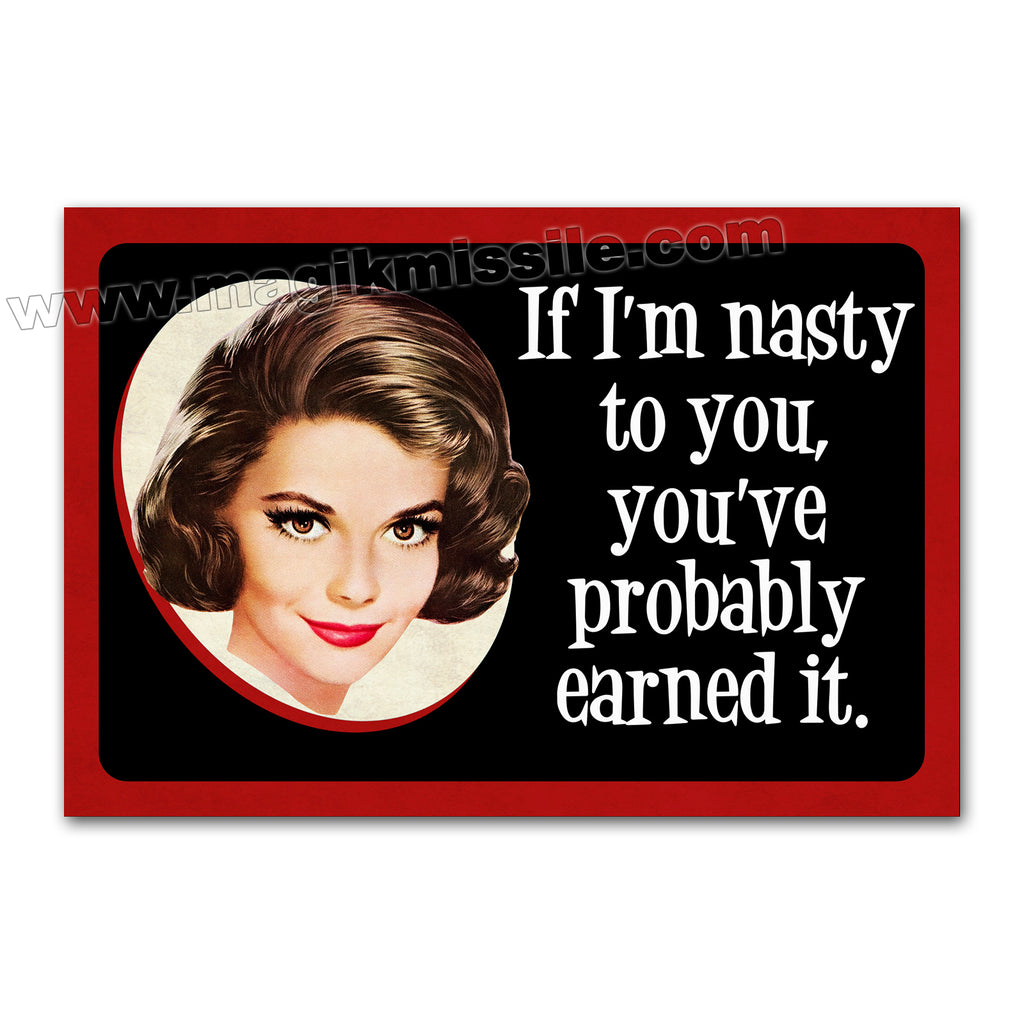M317 - Funny Fridge Magnet