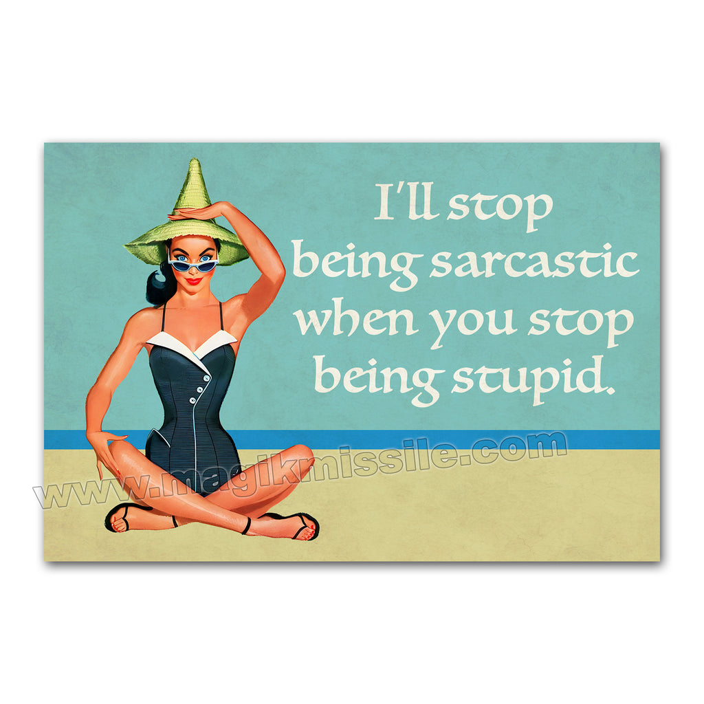 M318 - Funny Fridge Magnet