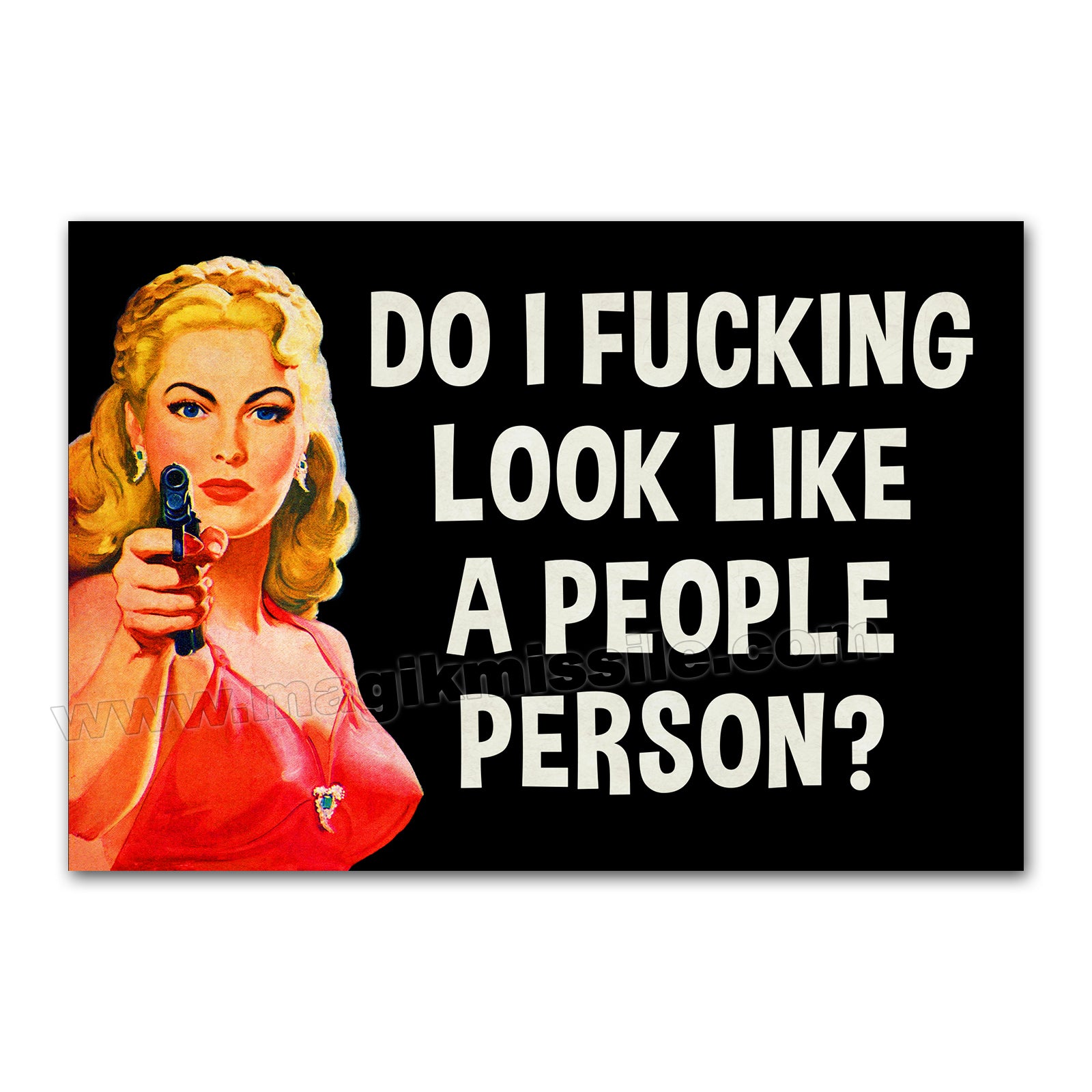 M322 - Funny Fridge Magnet