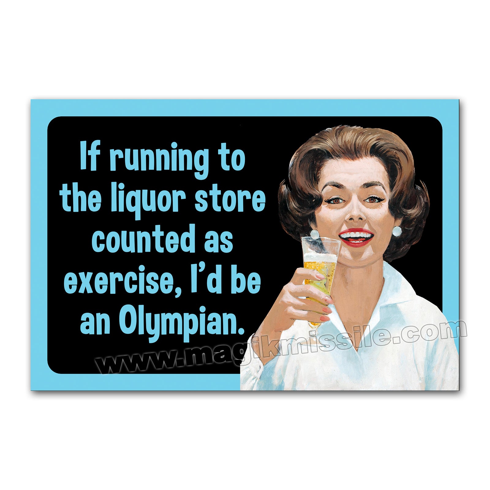 M327 - Funny Fridge Magnet