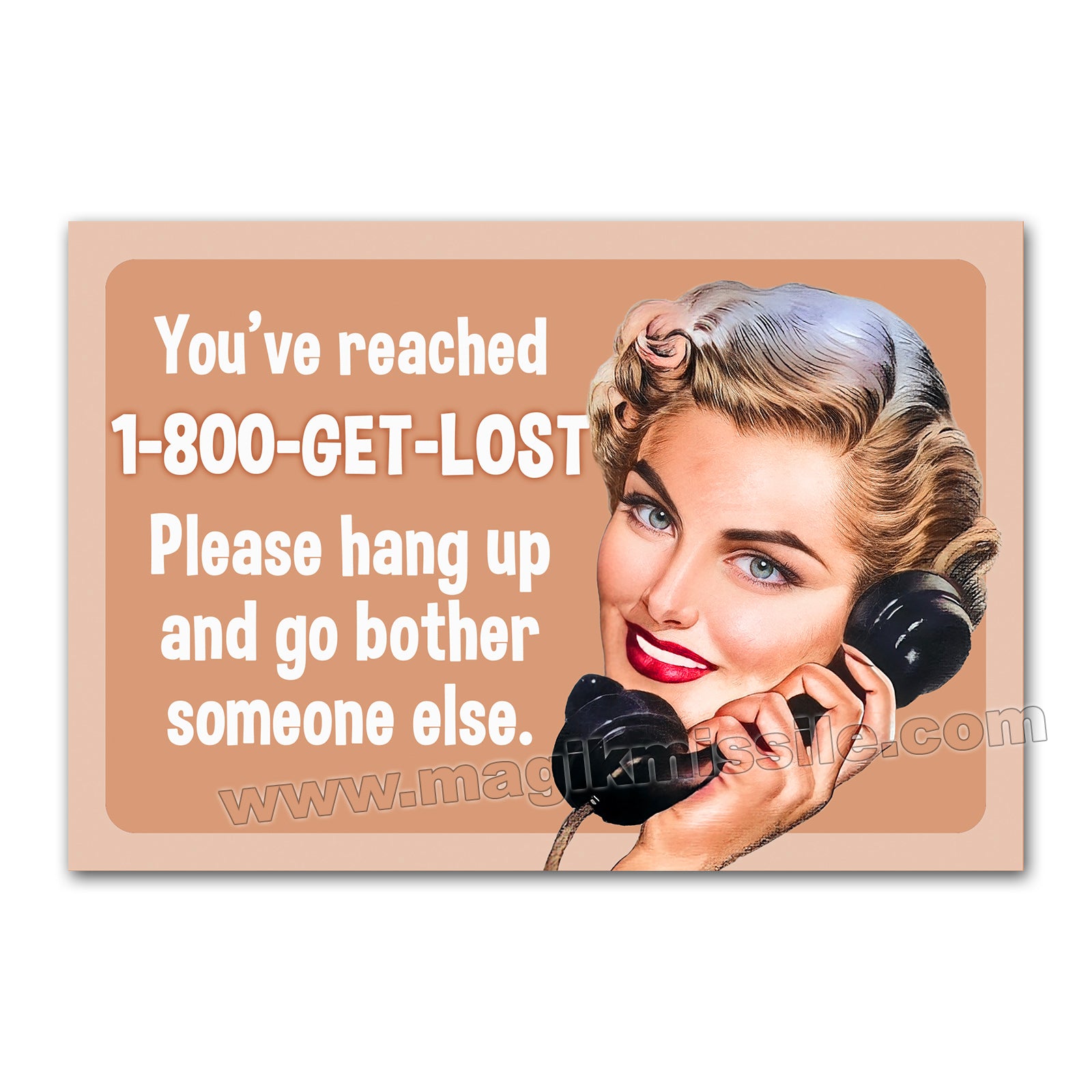 M328 - Funny Fridge Magnet