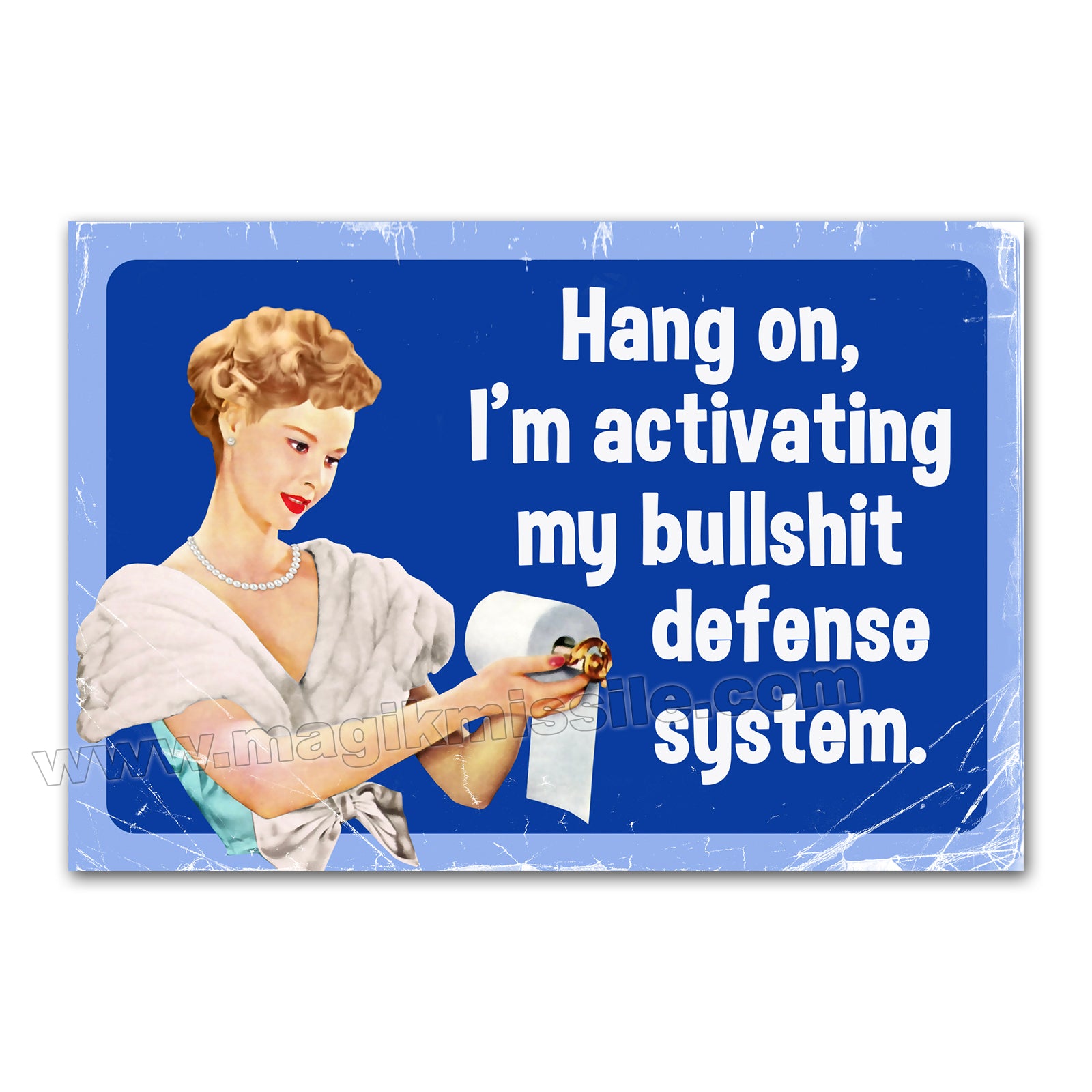M329 - Funny Fridge Magnet