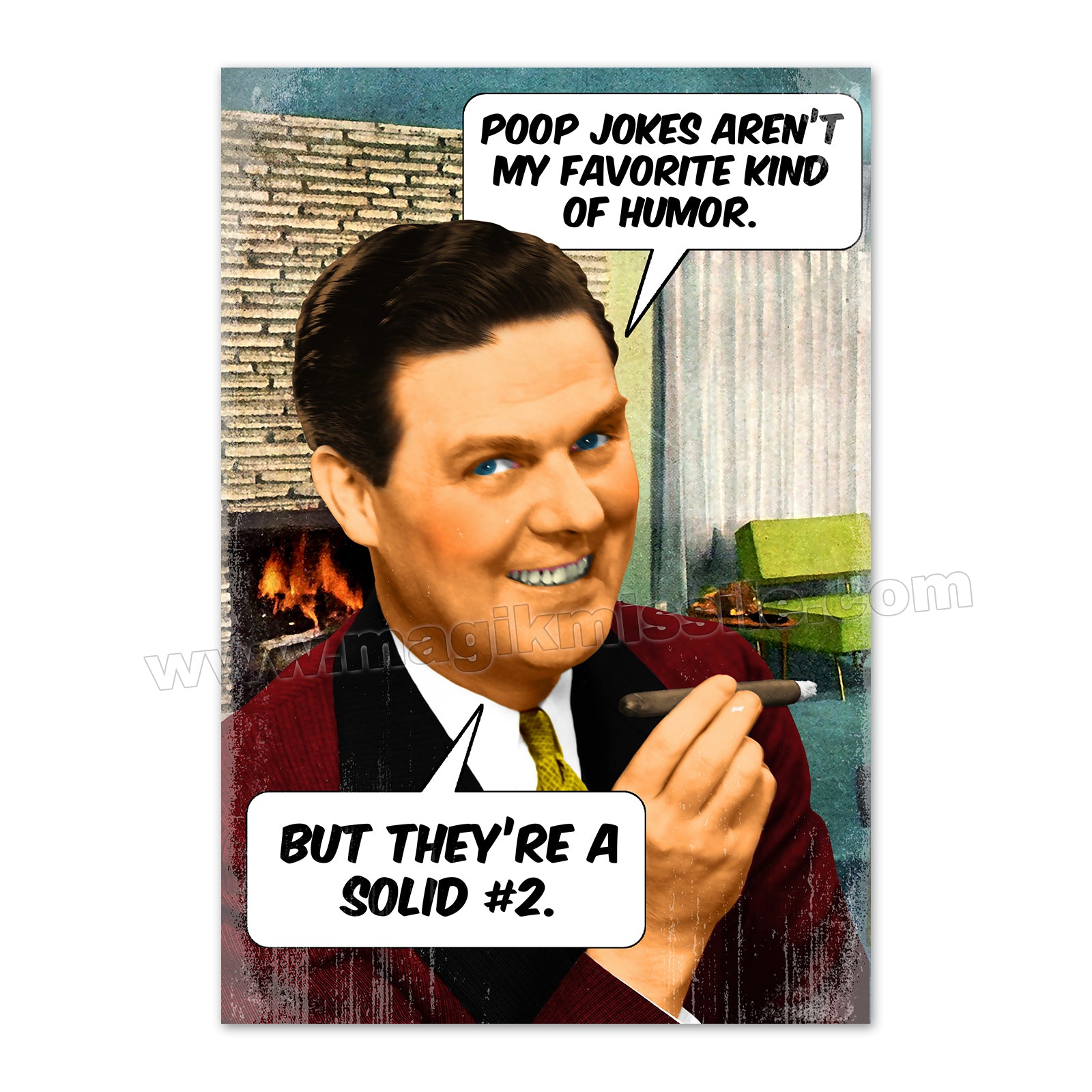M347 - Funny Fridge Magnet