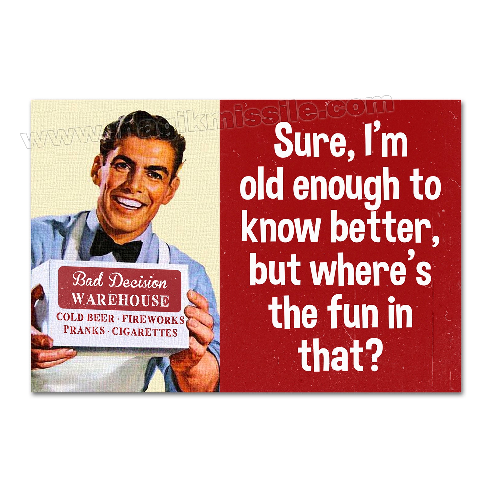 M362 - Funny Fridge Magnet