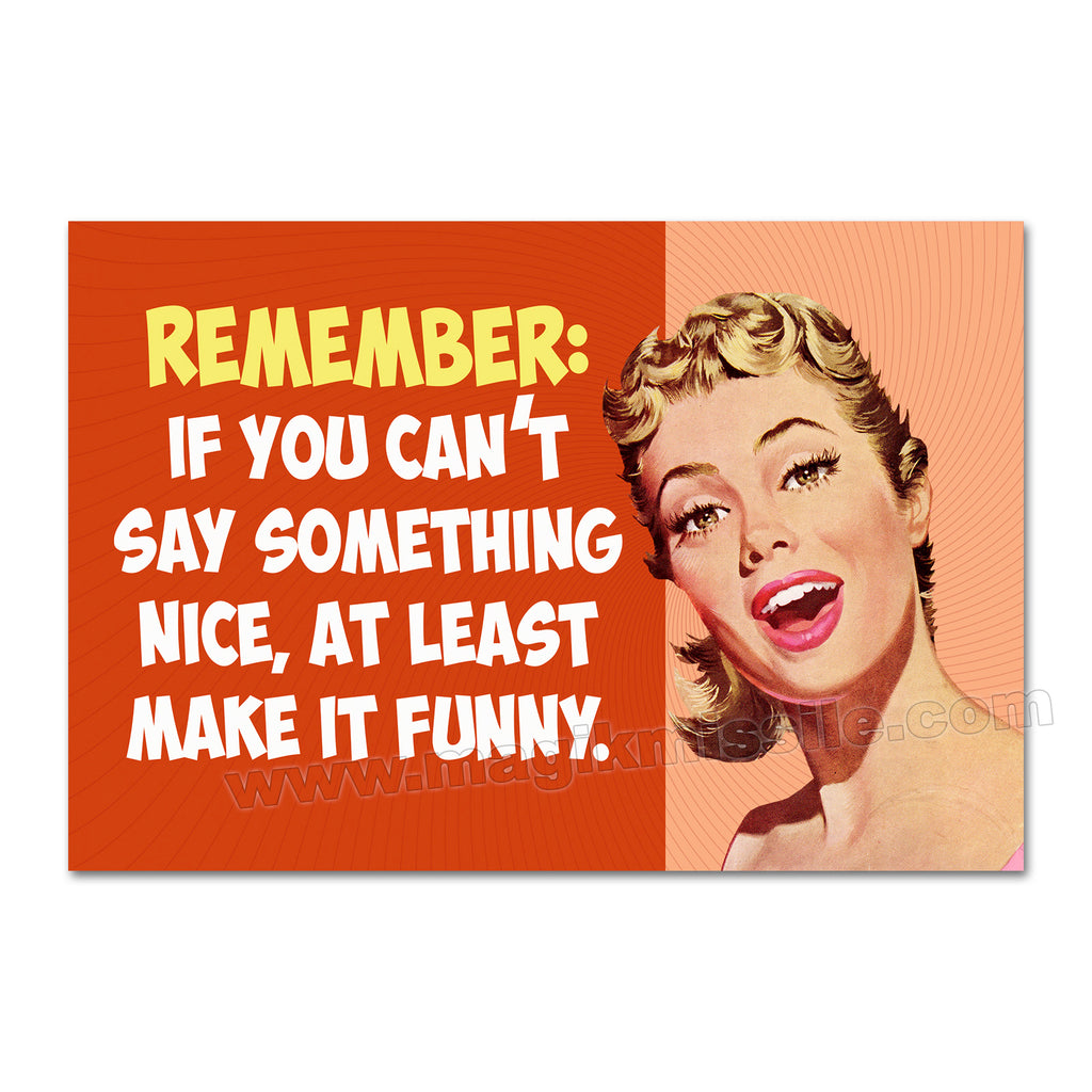 M364 - Funny Fridge Magnet