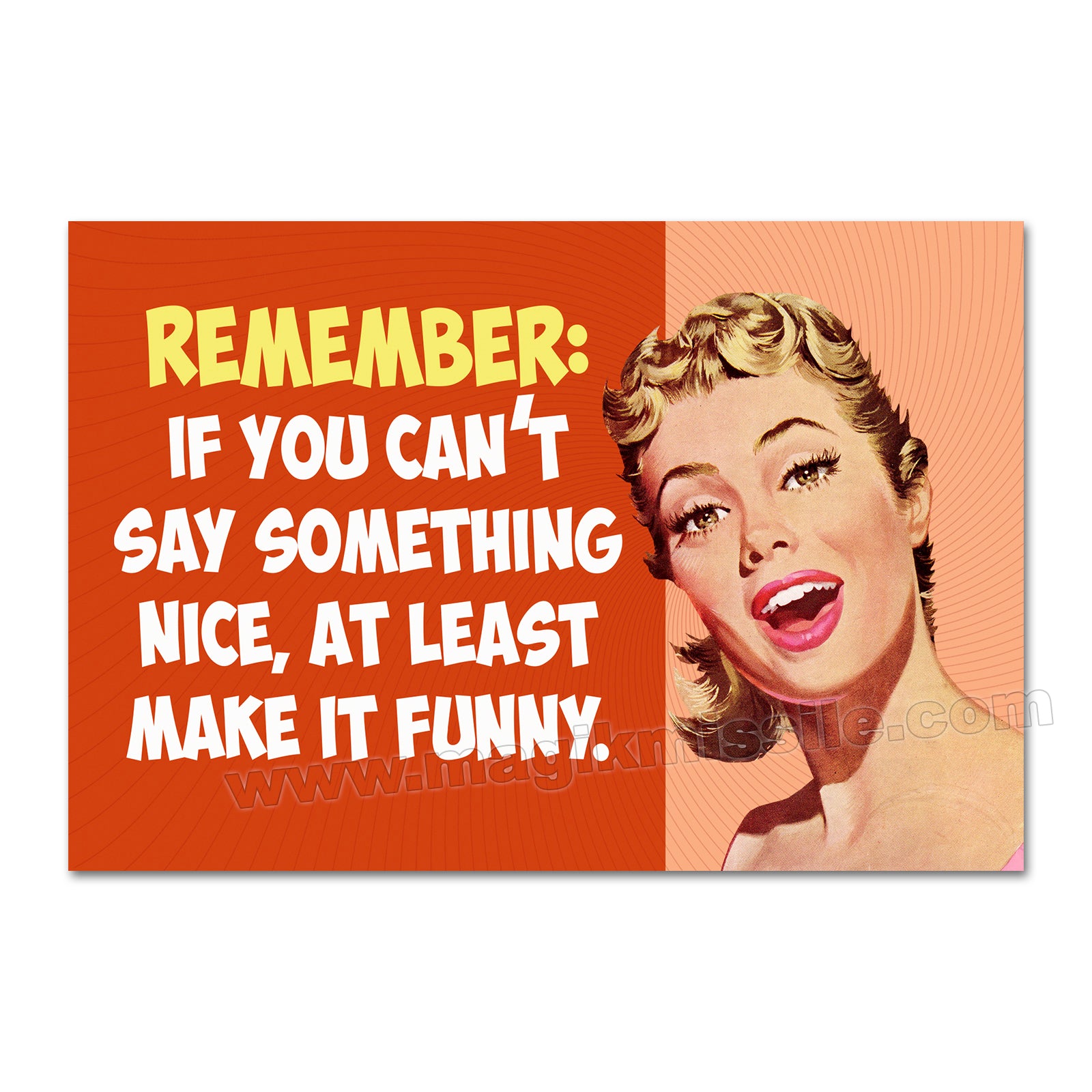M364 - Funny Fridge Magnet
