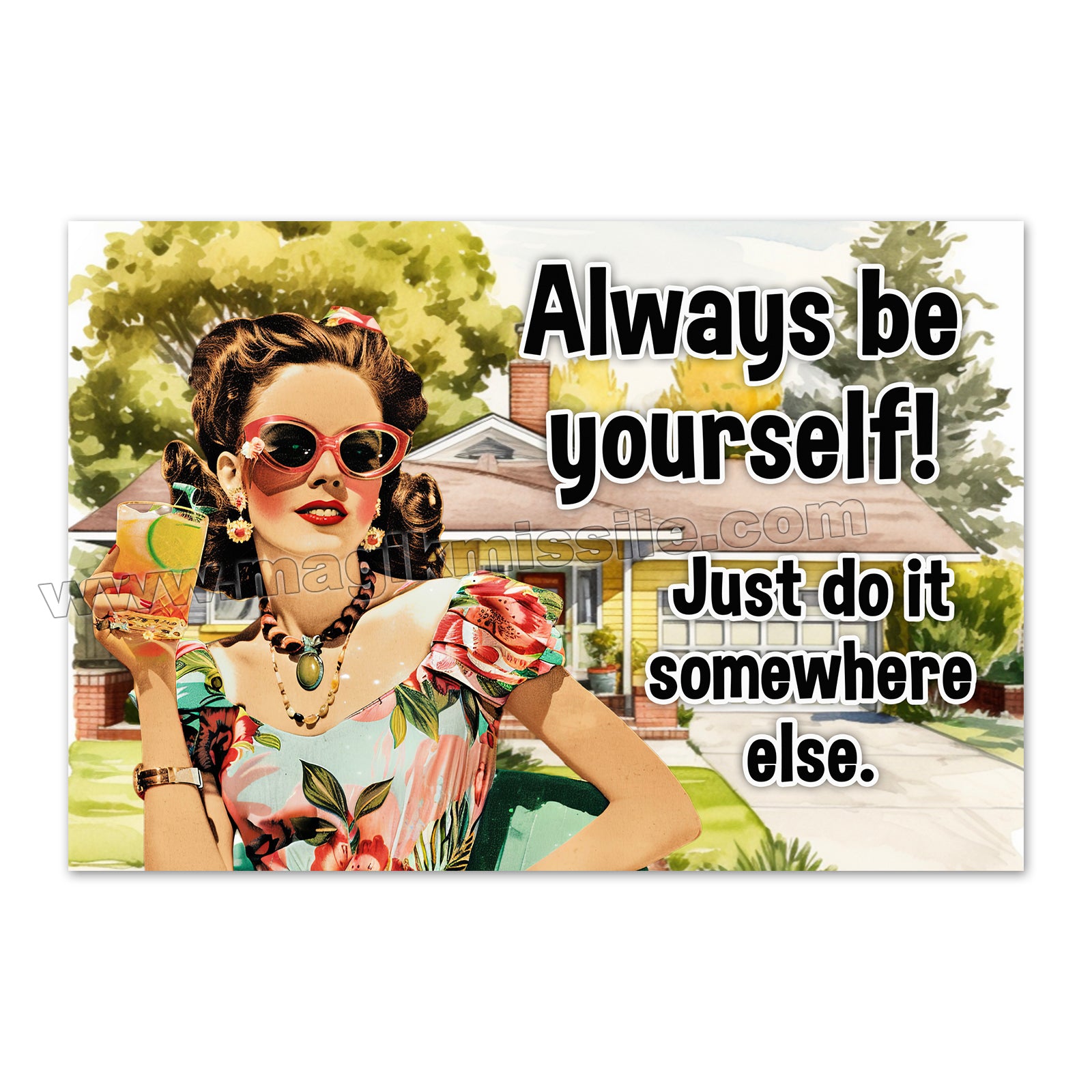 M378 - Funny Fridge Magnet